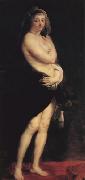 Peter Paul Rubens Helena Fourment in a Fur Wrap or Het Pelsken (mk01) oil on canvas